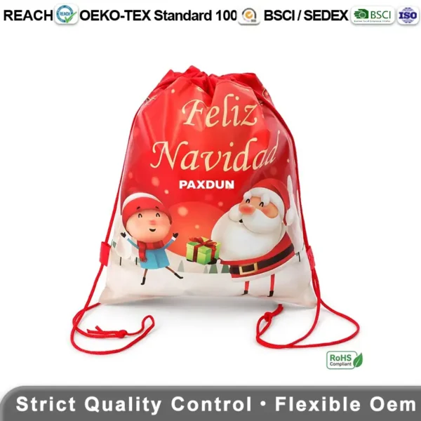 Non-woven drawstring bag
