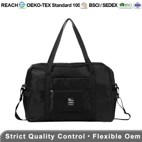 Double-layer duffel bag
